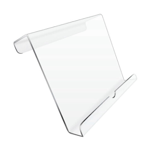 Acryl loopband tablethouder tijdschriftenrek draagbaar A