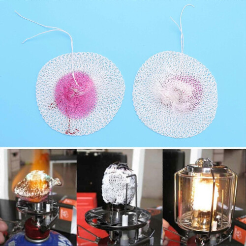 Gluehstrumpf for gas lantern, 10 pcs / pack
