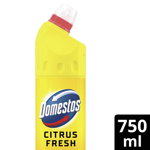 Domestos Domestos Citrus Fresh Thick Bleach disinfectant that eliminates 99.99% 1