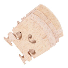 1/4 Maple Violin Bridge Set 4 Pack for Student Violins, Precise String Alignment and Clear Tone Transfer
