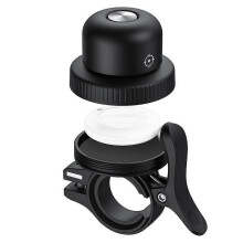 Campanello per bicicletta compatibile con Apple AirTag, localizzatore Bluetooth incluso, supporto nascosto
