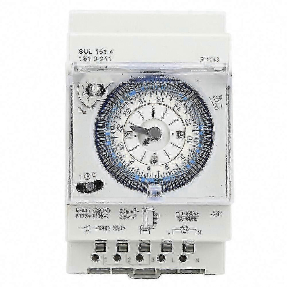 Sul181d 15 Min To 24H Mechanical Timer Switch 250Vac 16A Relay For Home & Appliances 9152359636391
