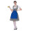Γυναικεία Στολή Oktoberfest Γερμανικό Φόρεμα Dirndl Βαυαρικό Καρναβάλι Πάρτι 4