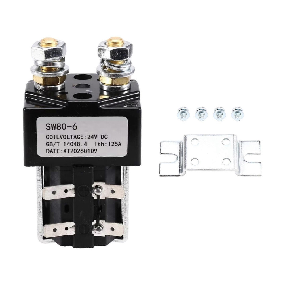 24V Contactor Solenoid Relay Switch For Albright Sw80-6, B2sw11 For Linde 7915692512 Contactor Assembly 9152359637404