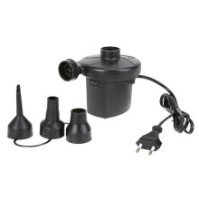 Electric Air Pump compatible Inflatables Portable Quick-Fill Air Pump with 3 Nozzle Inflator&Deflator Pumps