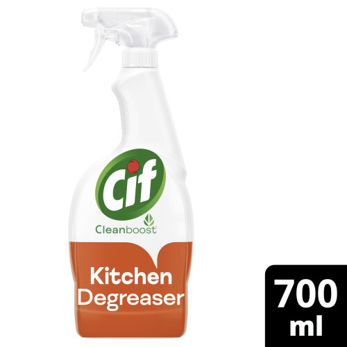 Cif Cif Cleanboost Kitchen Spray 100 tough grease removal for cleaning ceramic 1