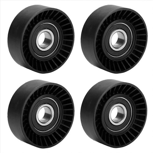 Fan Belt Tensioner Pulley V Ribbed Idler compatible for E46 E39 E38 E36 E53