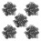 500 Pcs Standard Skateboard Bulk Bearing Spacers/Standard Skateboard Bulk Speed Hardware Washers 1