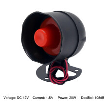 Allarme per auto, sistema di sicurezza per veicoli, sirena antifurto 12V 105dB, compatibile con auto,