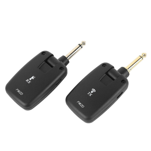 Wireless Guitar System UHF o Electric Digital Transmitter Receiver Set Amplifier Accessories 2