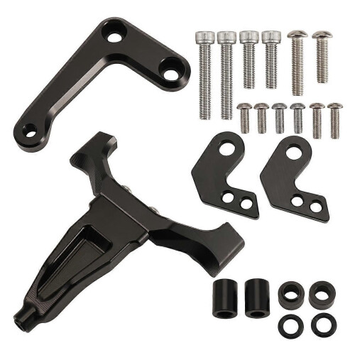 Motorcycle AccessoriesDamper Mounting Bracket Kit compatible for Black