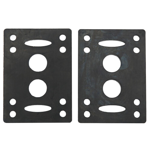 Skateboard Riser Pad Shock Absorbing Wearable PU Longboard Height Increase Pad for Small Fishboards