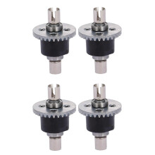 4Pcs Metal Differential Gear 144001-1309 compatible 144001 1/14 4WD RC Car Spare Part
