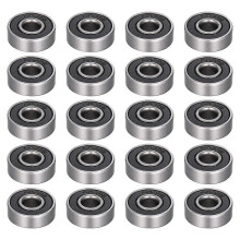20er-Packung 608- Kugellager - doppelt gummigedichtet (8 mm x 22 mm x 7 mm)