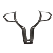 Car Steering Wheel Trim for M2 M3 M5 X5M X6M F Chassis F87 Steering Wheel Panel Cover Sticker