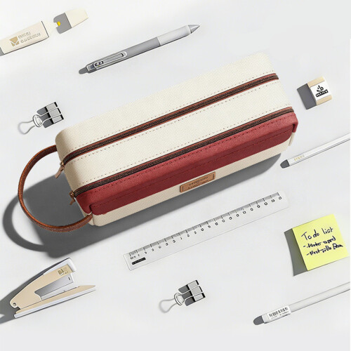 Pencil Pouches Makeup Bag School Office Stationeries-Blue 1