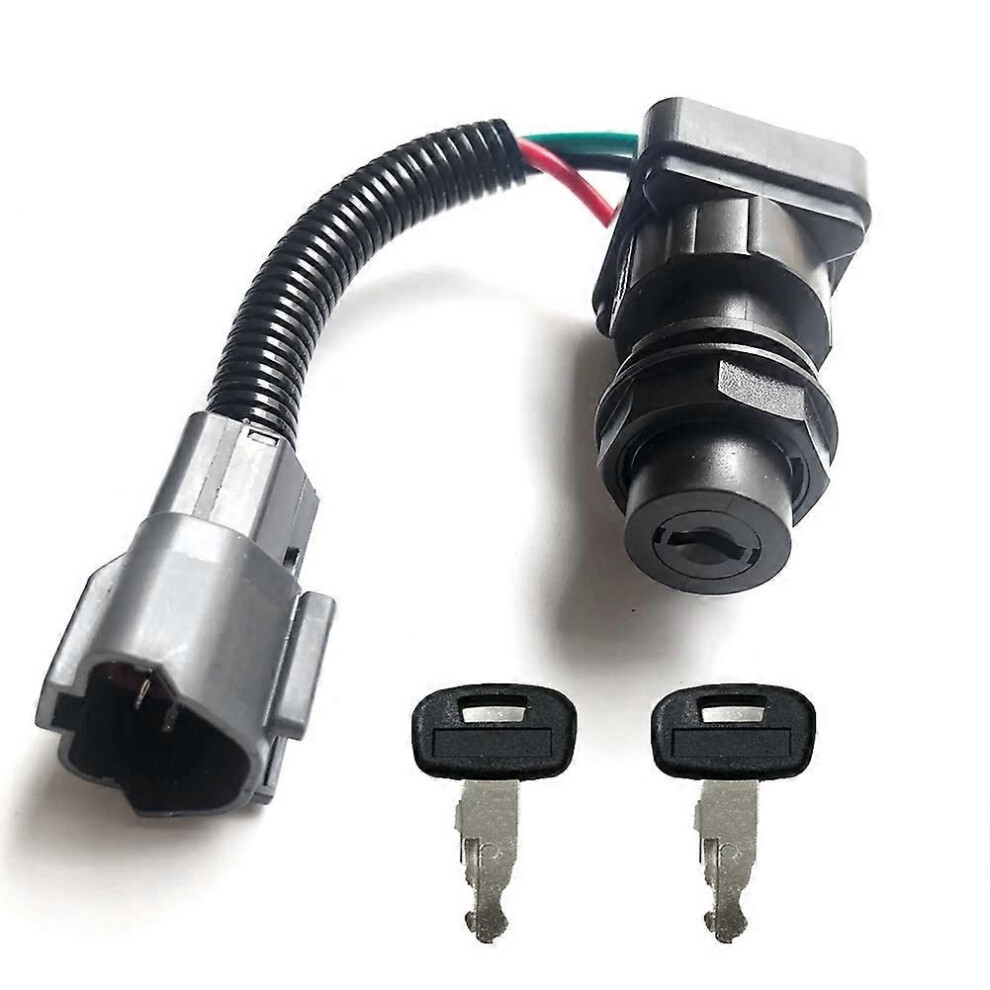 Rc461-53962 Compatible For Kubota Excavator Ignition Solenoid Valve Ignition Switch With Key Rc411-53964 9152359493963
