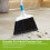 Amazon Basics HeavyDuty Outdoor Broom BlueWhite 3