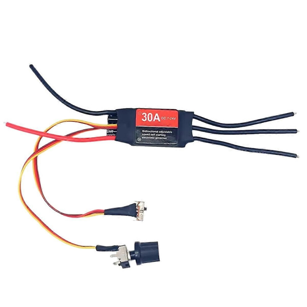 2-6S 30A Esc Bidirectional Self Starting Brushless Compatible For Diy Fan 9152359516440