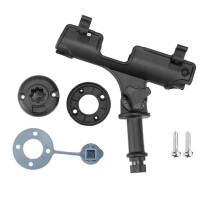 Kit universale per porta canne da pesca per kayak con regolazione a 360 gradi, canoa, barca da pesca,