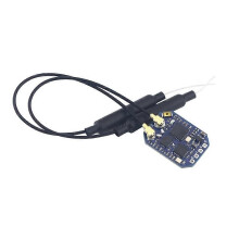 R24D ELRS 2.4G Receiver: ExpressLRS CRSF compatible RC FPV Racing, Freestyle & Long Range Drones (Nano/Micro/Mini)