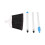 Amazon Basics HeavyDuty Outdoor Broom BlueWhite 6
