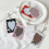 Multipurpose 3Inch Card Holders Storage Sleeve-Black love 7