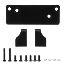 Aluminum Alloy Servo Mount Bracket compatible 1/10 Tamiya Clod Buster4x4x4 RC Upgrade Parts compatible Monster Truck Servo Mount LY230