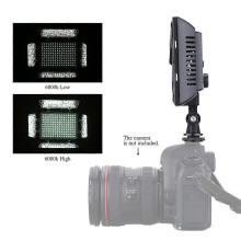 Andoer W160 Video Photography Light Lamp Panel 6000K 160 LEDs for DSLR Camera DV Camcorder