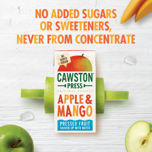 Cawston Press Fruit Water Kids Drink  Pressed Apple  Mango Flavoured Water 1