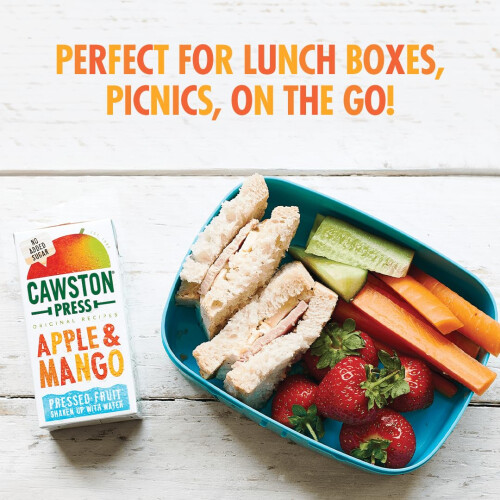 Cawston Press Fruit Water Kids Drink  Pressed Apple  Mango Flavoured Water 2