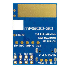 Matek Mateksys MLRS MAVLink MR900-30 900MHz Receiver,Receiver Module Drone Accessories compatible Long Range Fpv Drone