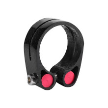 35 mm carbonfiber zadelpenklem voor mountainbike met snelsluiting