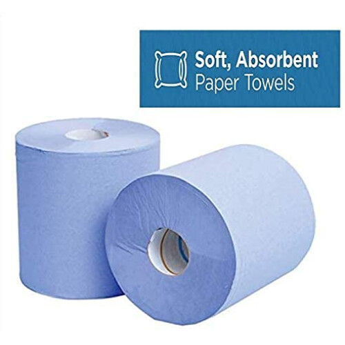 AAM Blue Roll 6 Pack for Kitchen Workshop Restaurants  Environment Friendly 1