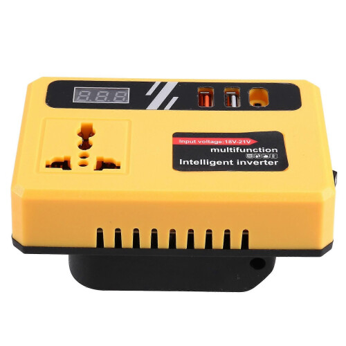 Μετατροπέας ισχύος για μπαταρία Dewalt 20V DC 20V σε AC 220V Μετατ 2