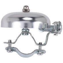 Campanello per bicicletta retrò in alluminio, campanello per bicicletta Berber Pukkh Ding East argento,