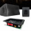2 Way Audio Divider Crossover Frequency Divider Module Treble Bass HiFi Crossover Filter Distributor 4