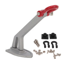 RC Car Winch Anchor, Aluminum Alloy, Lightweight, Easy Installation, Exquisite Colors, Anchor for 1/10 RC Crawler, Silver