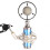 Professional Condenser Wired Vintage Recording Studio Microphone for Live Broadcast White 3