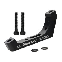KOCEVLO Flat-Mount to Post-Mount Caliper Adapter for 160mm Rotor Road Disc Brake FM to PM 160 Rear