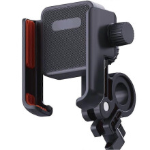 Universal Bike Phone Holder Shockproof Bicycle Motorcycle Phone Holder ,Phone 360 Rotation Anti-Slip Secure Mount Stand