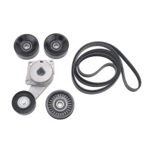 90K-38274A Serpentine Belt Drive Tensioner Pulley Component Kit compatible for compatible ford F150 F250 F350 Explorer Lincoln Navigator