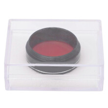 Telescope Eyepiece Filter, Optical Glass, Aluminum Alloy, Red Planetary Filter for 1.25 Inch Telescope Eyepiece