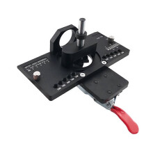 Concealed Hinge Jig,35mm Cabinet Hinge Jig Hinge Hole Drilling Jig compatible for Woodworking Door Cabinet Hinges Mounting Tool