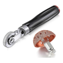 Bandenreparatieset met bandenroller, slijpkop en polijstwiel (42 stuks)