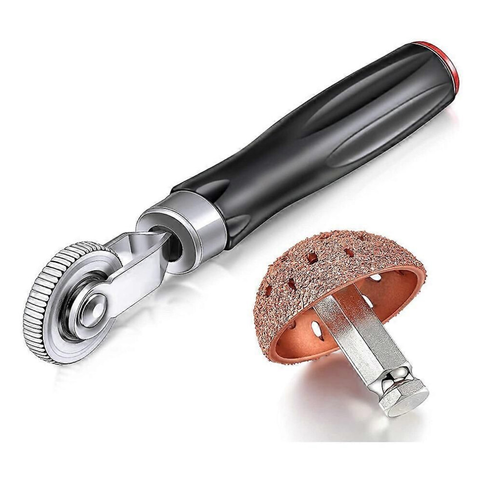 Tire Repair Patch Tools Kit Tire Patch Roller With Tire Wheel Repair Grinding Head Buffing Wheel (42 9152359578103