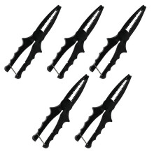 Plastic Clamp Fish Pliers Small Fish Clamp Fish Controller Portable Fishing Tool Black