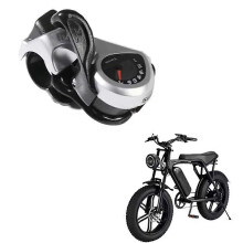 7 versnellingen achter rechts, snelheidschakelaar compatibel met OUXI V8 20 inch Fat E-bike duimgashendel