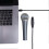 Προσαρμογέας USB τύπου C σε XLR, αρσενικό τύπου C σε θηλυκό XLR 3 3