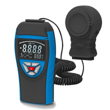 Portable Design Digital Illuminance Meter, Range 1-400,000 Lux, Photometers Tester, Plant Growth Li